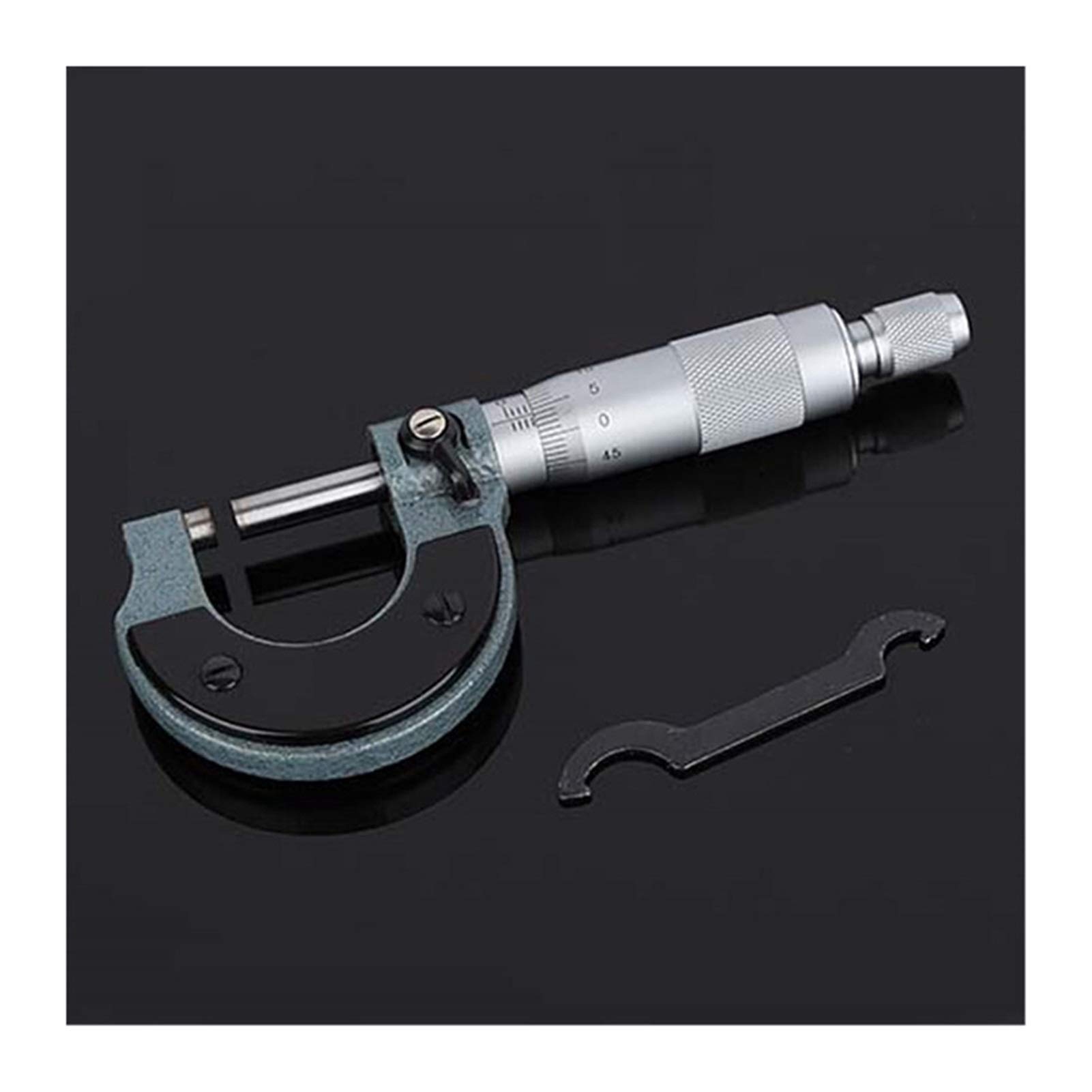 Micrómetro 1 PCS Micrómetro Exterior 0.01mm 0-25mm / 25-50mm / 50-75mm / 75-100mm Gauge Metric Gauge Caliper para Herramientas DE MEDICIONES (Size : 25 50mm)