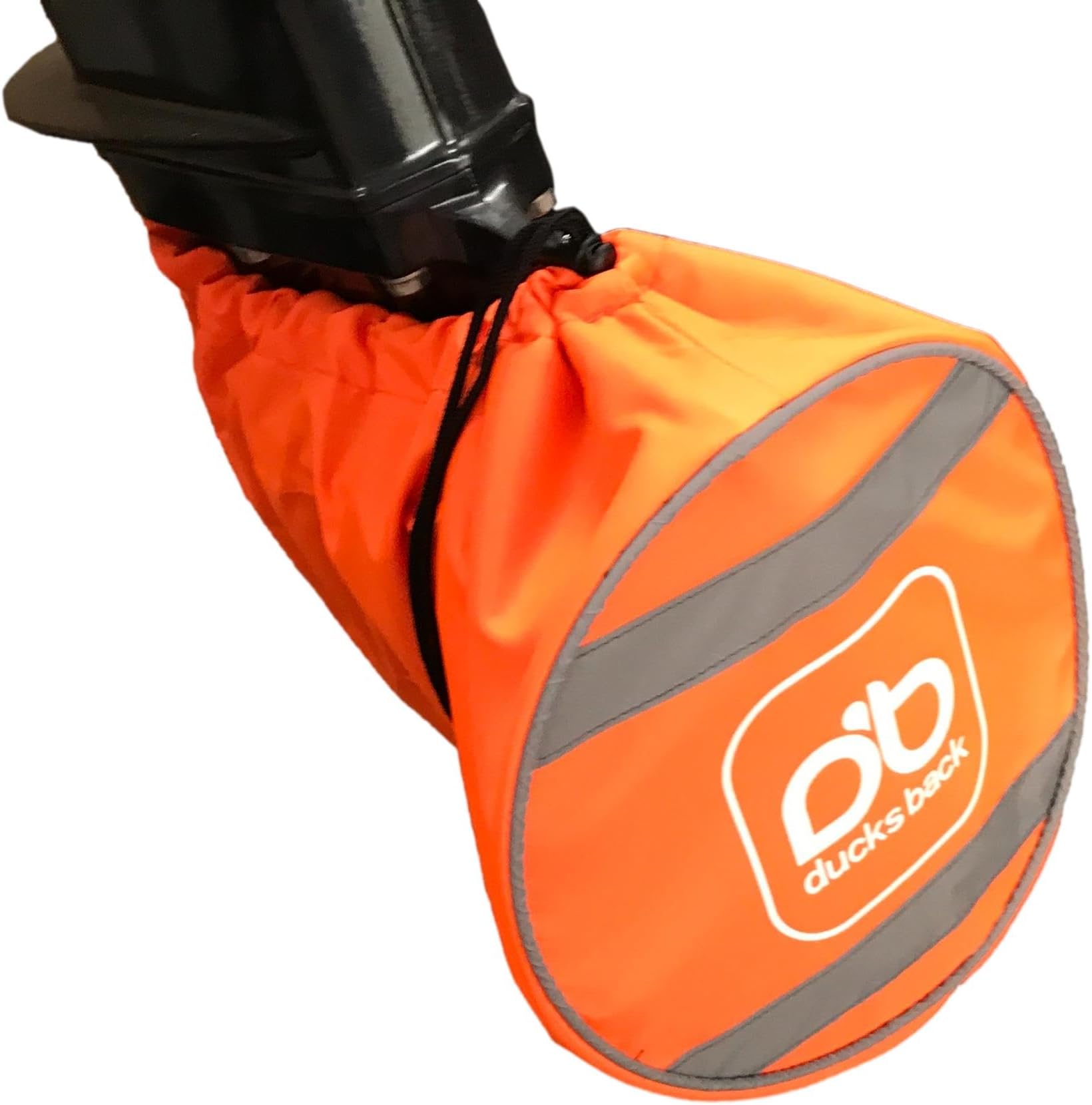 Ducksback Boat Outboard Motor Propeller (Prop) Cover For Small Engines (up to 30 HP) Orange