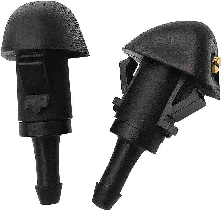 86636AJ10B Adjustable Windshield Washer Nozzles – Front Hood Spray Jet Replacement for Subaru Legacy,Outback,WRX,Forester,Crosstrek 2009–2019 OE# 86636FJ040,86636FJ030,86636AL00A