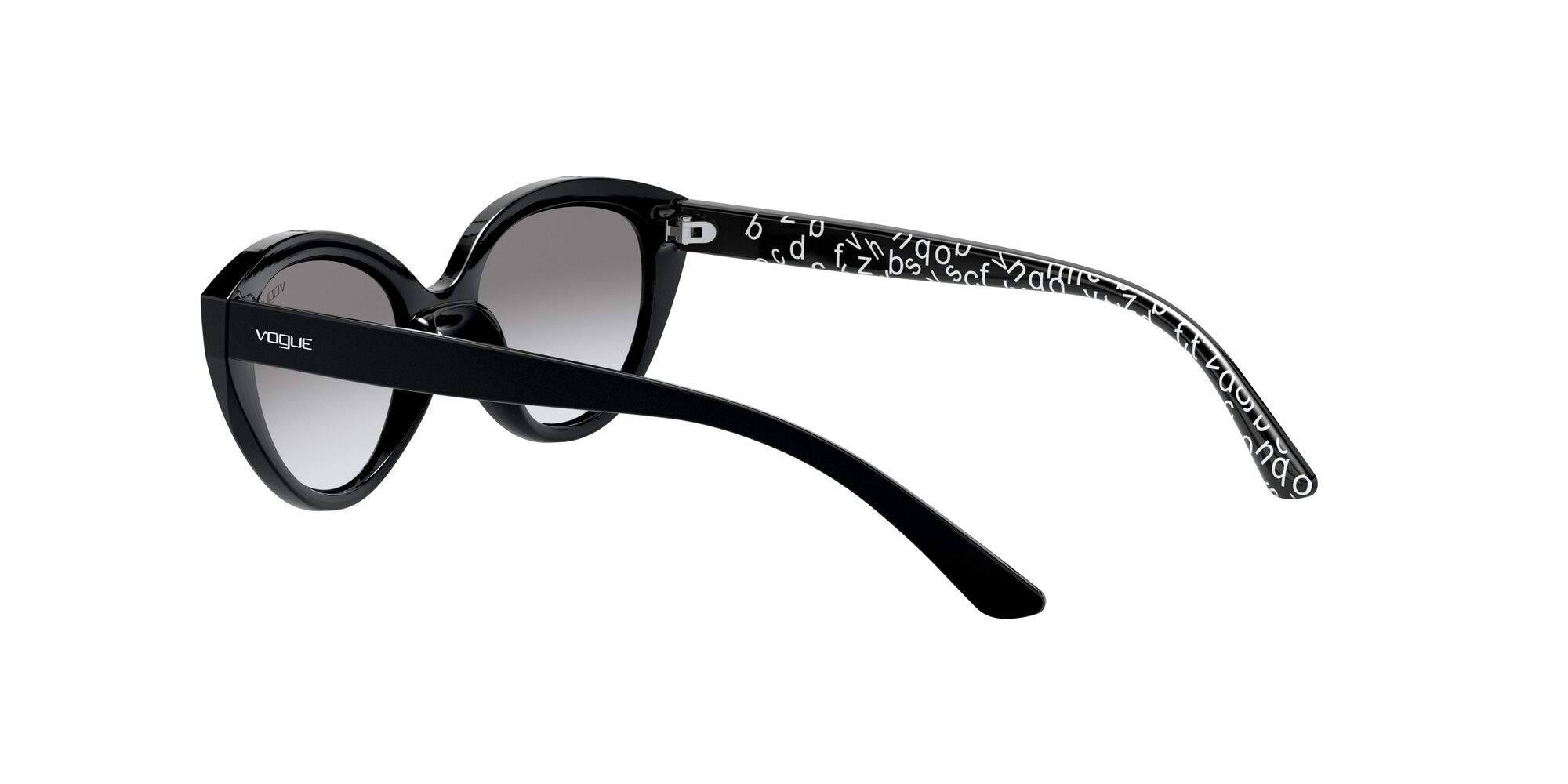 Vogue Gafas de sol para niños VJ2002 W44/11 color Negro gris tamaño de lente 46 mm