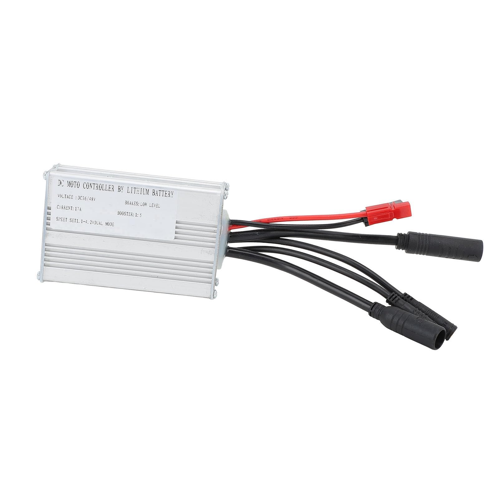 Controller del Motore della Bici Elettrica 17A Controller Senza Spazzole per Motori da 350W DC 36V 48 V con Cavo Leggero