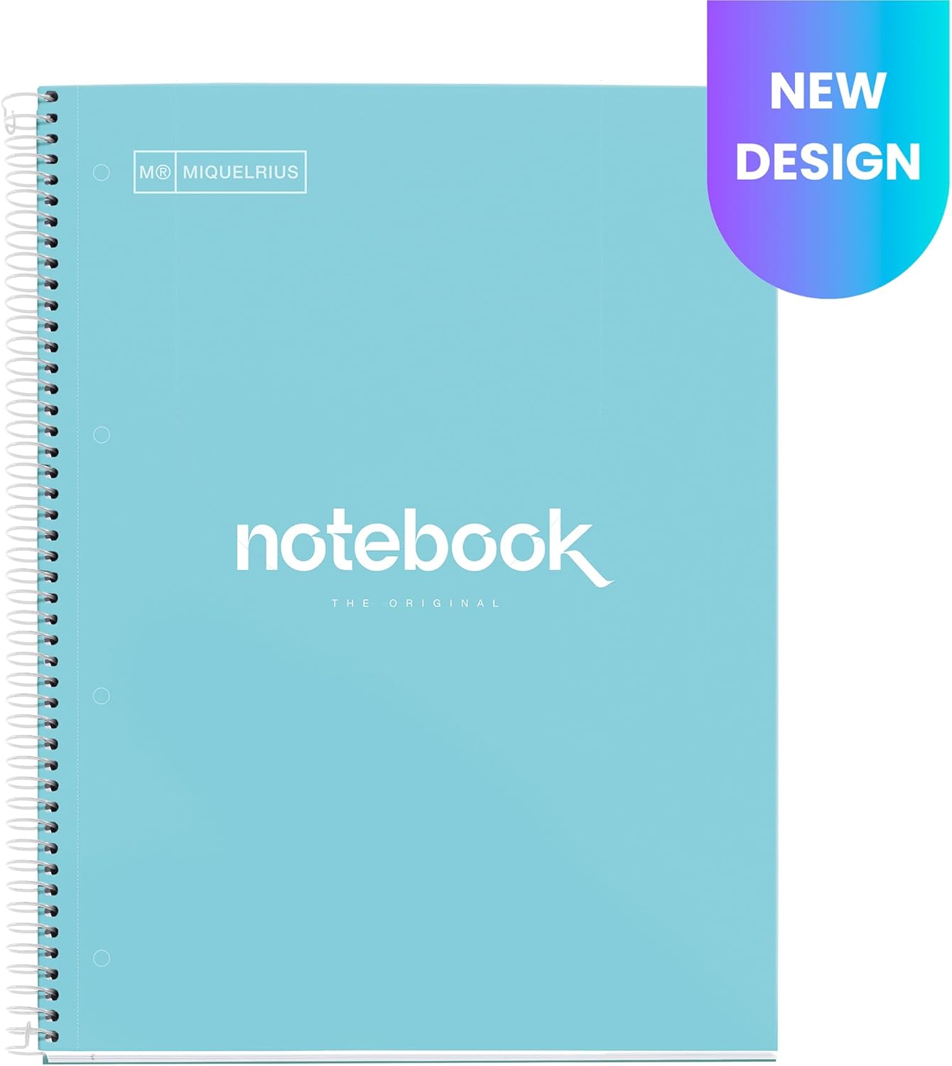 Miquel Rius Spiral Notebook A4 sky blue