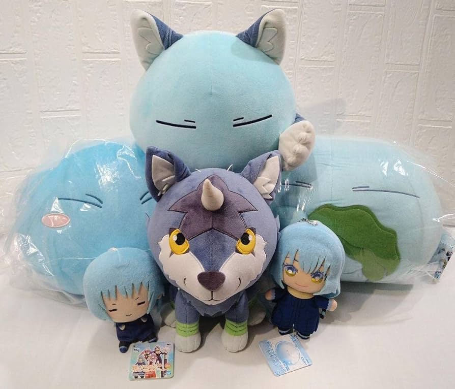 タグ付き　転生したらスライムだった件　でっかいコロっとまんまるぬいぐるみ 2025年最新】転生したらスライムだった件 でっかいコロっと