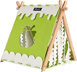 MFMEXUL de Hamster, Casa para Porquinho-da-índia, Tenda para Coelhos, Abrigo Confortável para Coelhos, Esquilos, Ouriços, Ratos E Pequenos Animais de Es