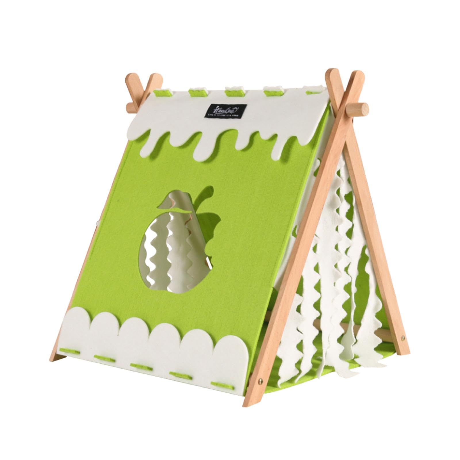 Nid pour hamster anti-stress : maison pour cochon d'inde et tente pour lapin contre le froid