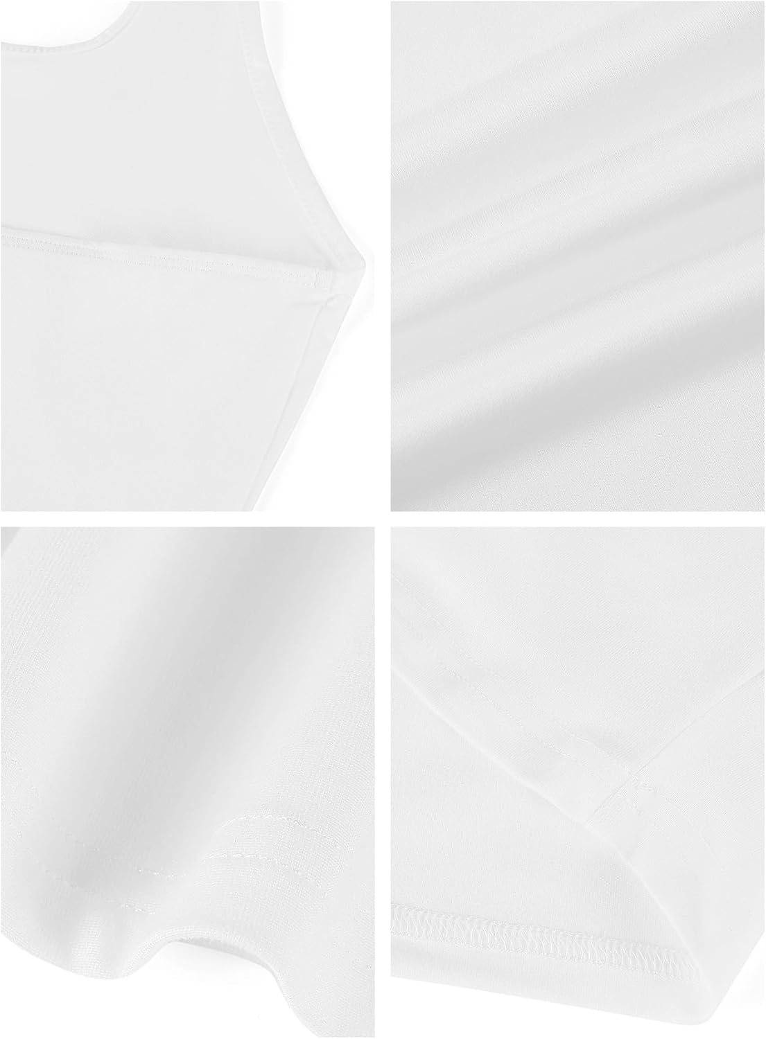 Multi-Pack Women's Plus Size Halter Camisole Soft Knit Oversize Tank Top - Image 4