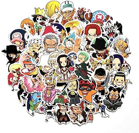 Amazon 50枚 ワンピース ステッカー One Piece 防水 耐水 シール 詰め合わせ 車 シール ステッカー おもちゃ