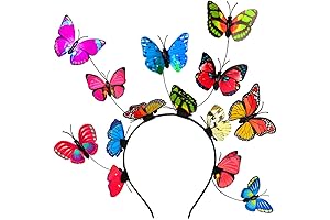 Festive Earth Day Headband Nature Butterfly Fascinator Hats