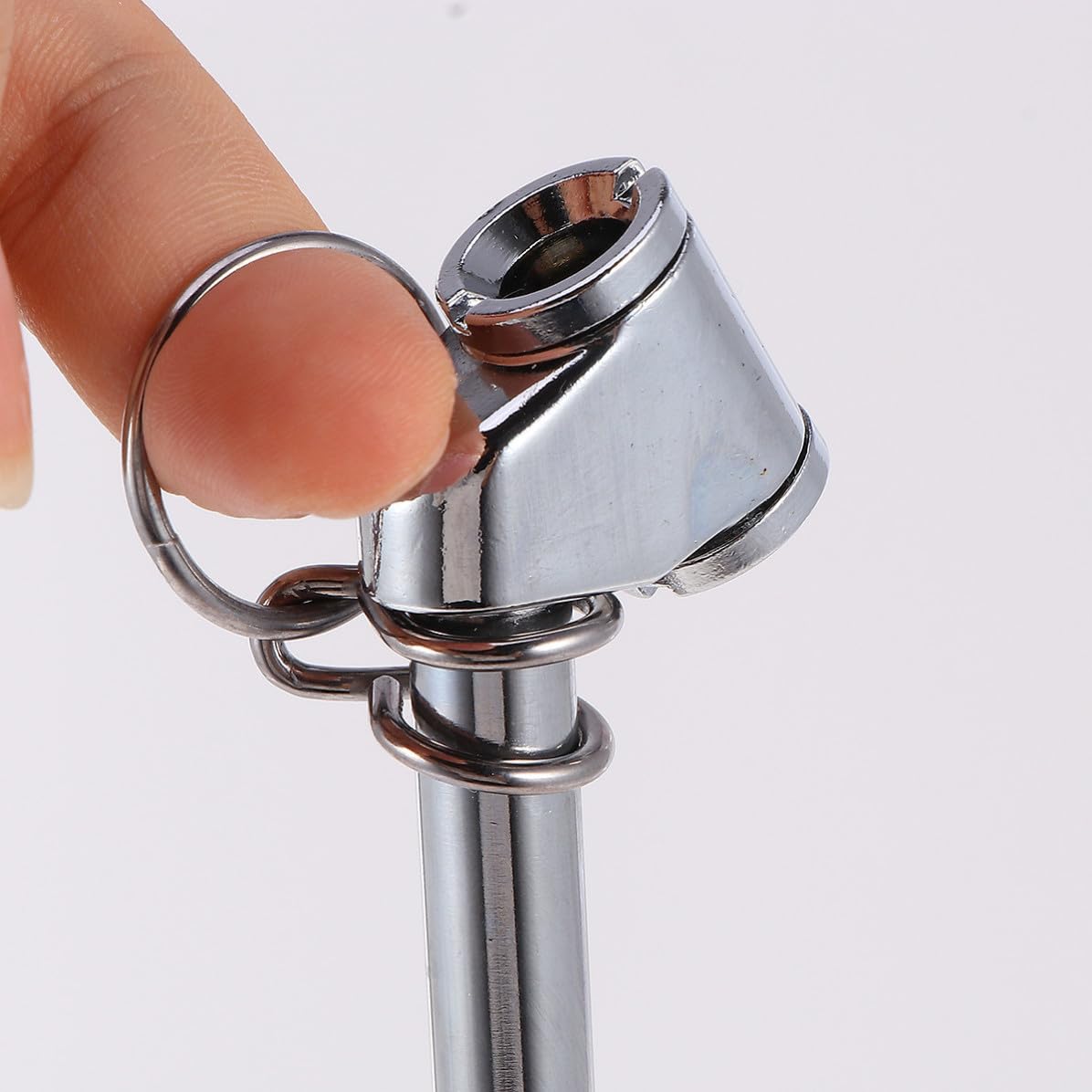 MAGICLULU Manómetro de Presión de Neumáticos Mecánico todo Metal, 5 Piezas en Estilo Lápiz, Fácil de Transportar y Almacenar para Camiones y Atv