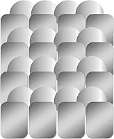 Vista 8 de SALEX Adhesivos metálicos para teléfono para montaje magnético. Juego de 16 placas de metal magnéticas dentro de la carcasa del teléfono celular.
