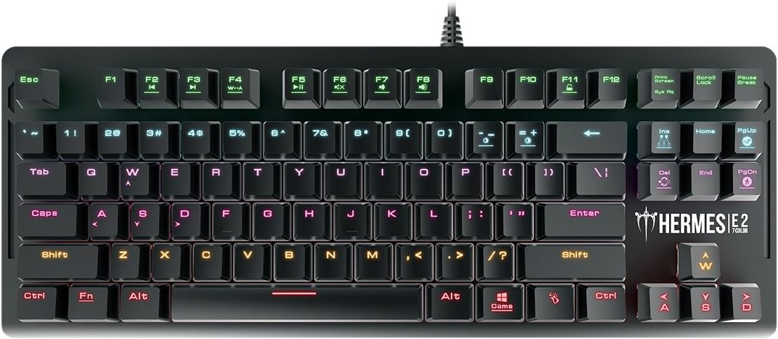 Gamdias Hermes Lite Mechanical Gaming Combo (Red Switch) With Built-In Memory Single Hermes E2