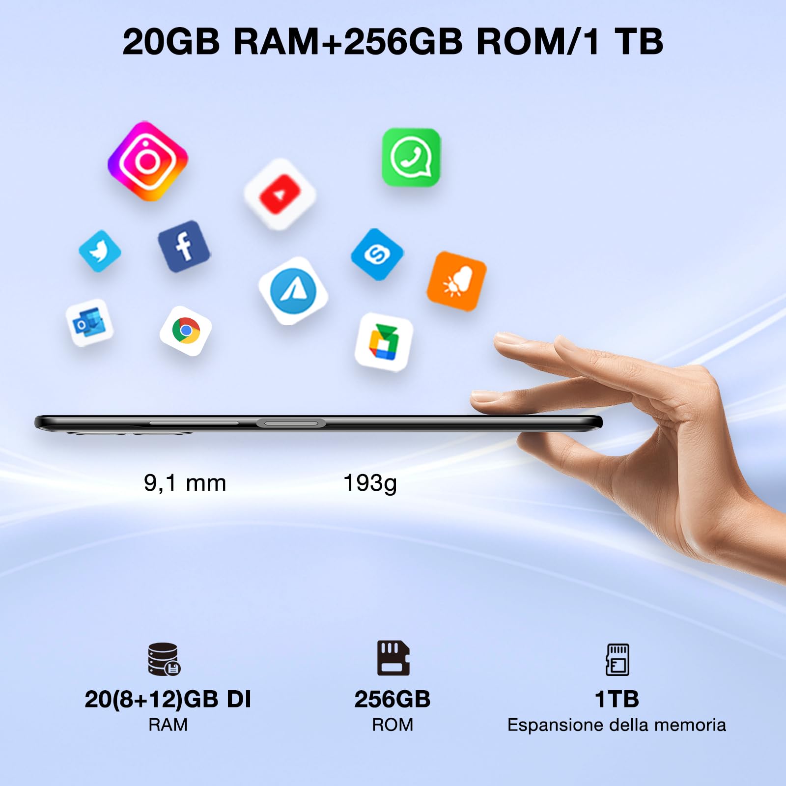 DOOGEE N50 Pro Smartphone Android 13, 20GB+256GB/TF1TB, 6.52" HD+Telefono Cellulare, Octa-Core, 4200mAh, 50MP+8MP, 4G Dual SIM Telefono, Fingerprint/Face ID/GPS/Modalità Panorama/Tipo C/OTG,Nero