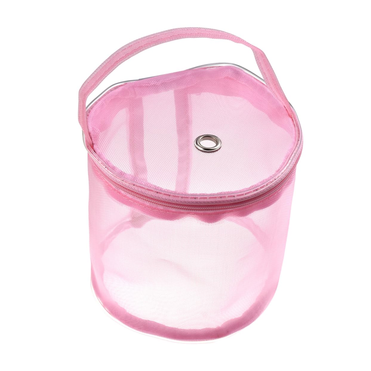 Alipis 3piezas Bolsa De Almacenamiento De Hilo Para Ganchillo Bolsa Organizadora De Nylon Asa Resistente y Duradera Pequeña Color Rosa