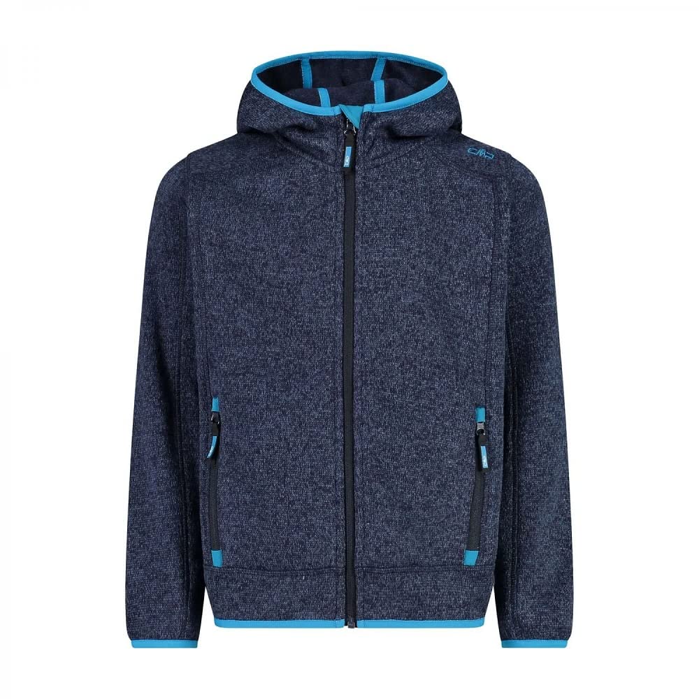 CMP Kinder Knitted Hoodie Jacke Fleecejacke Fleecepullover