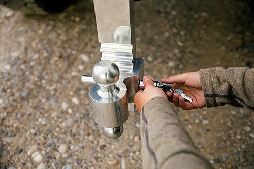 Miniatura 3 de Gancho de aluminio de caída rápida 3413 de Andersen Manufacturing, Inc. de 2 pulgadas x 2 516 pulgadas x 10 pulgadas