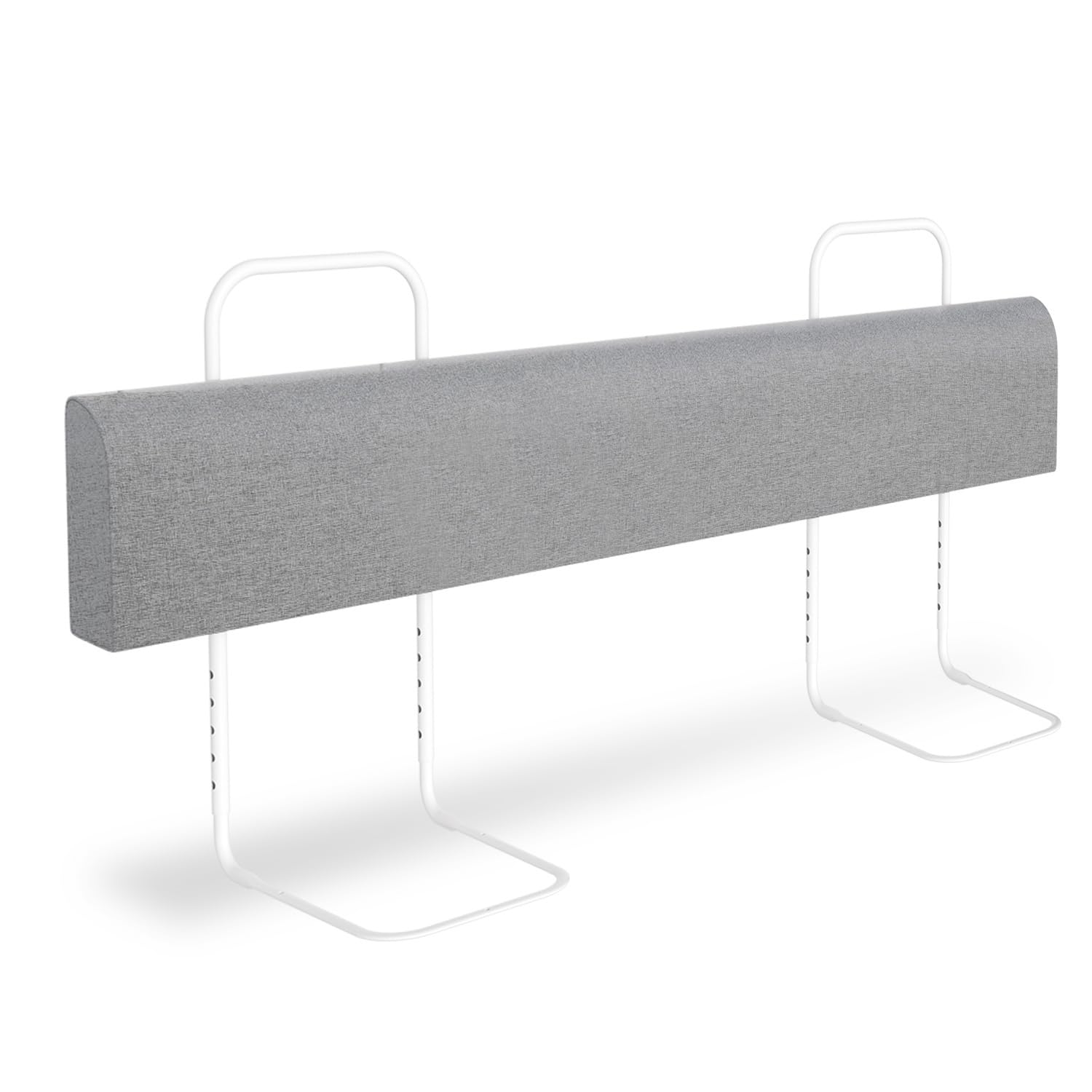 Barierka ochronna do łóżka, 150 cm, ochrona przed wypadnięciem, 5-stopniowa regulacja wysokości 40-60 cm, elastyczna, odkształcalna ochrona boczna do łóżeczka dziecięcego i łóżka rodzinnego