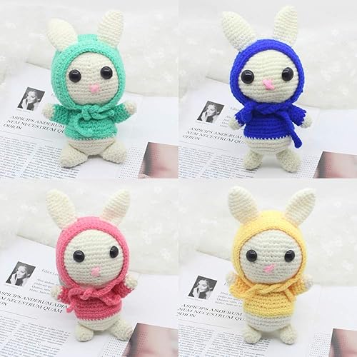 Miniatura 7 de SOTOGO 760 piezas de plástico negro para ojos y narices con arandelas de varios tamaños para muñeca, títere, oso de peluche, animal de peluche