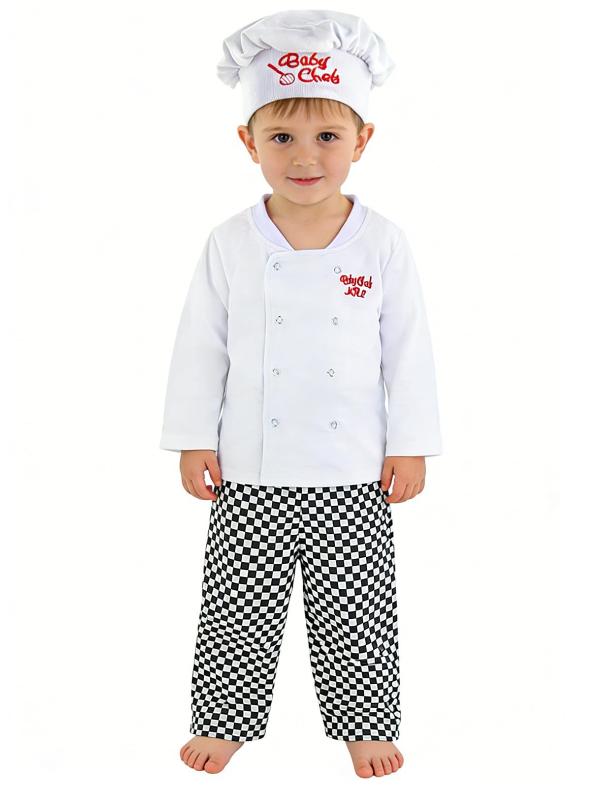Ensemble Chef Bébé Garçons Halloween Tenue 0-4 Ans