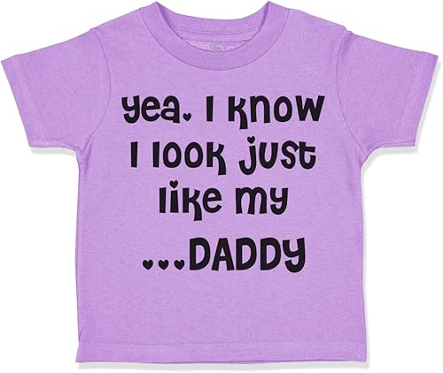 Cute Rascals Camiseta para niños pequeños Yea. I Know I Look Just Like My Daddy Dad Father's Day My Daddy