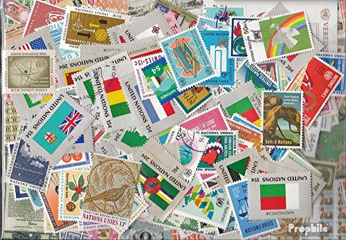 Timbres Nations Unies cadeau philatélie Prophila Collection 300 pièces