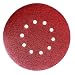 Produktbild 30x Schleifpapier 225 mm 10 Loch Körn. 40 60 80 100 120 180je 5 Stk Schleifblatt mit Klettbelag für Trockenbauschleifer Winkelschleifer
