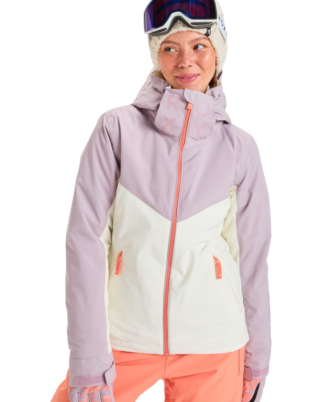 Roxy Damen Free Jet Block Jacket Weste (1er Pack)