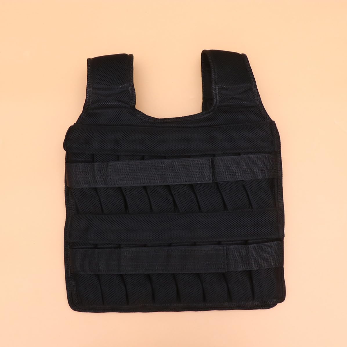 HOMSFOU Chaleco Lastrado Deportivo Capacidad 35kg para Entrenamiento y Running Material de Algodón y Malla Transpirable, Diseño Único y Anti-Desgaste para Hombres y Mujeres