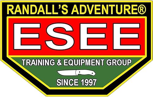 Miniatura 3 de ESEE-6 - Cuchillo de hoja fija, mango contorneado 3D, acero al carbono 1095, funda de polímero ambidiestro, fabricado en Estados Unidos, talla única