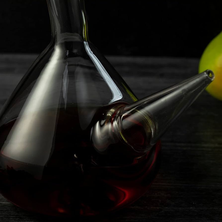 ✤中国✤酒器✤作家物✤ Amazon.com: Spanish Porron Porron 玻璃醒酒器36 盎司(約963.9