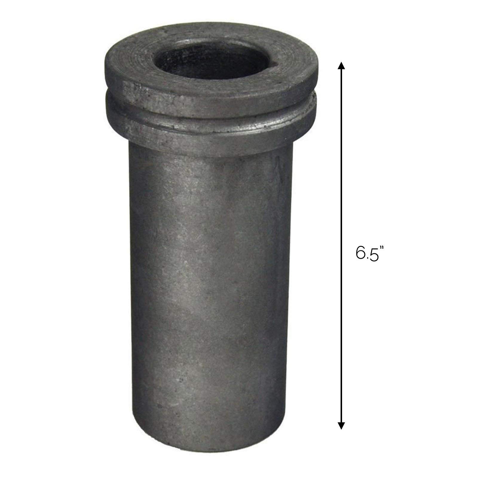 Universal Tool Graphite Crucible for Melting Silver and Gold 2.5 by 6.5 Inch - Image 2