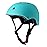 OUWOR Adult Skateboard Bike Helmet for Men and Women, Lightweight Adjustable, Multi-Sport for Bicycle Skate Scooter (Aqua, Large)