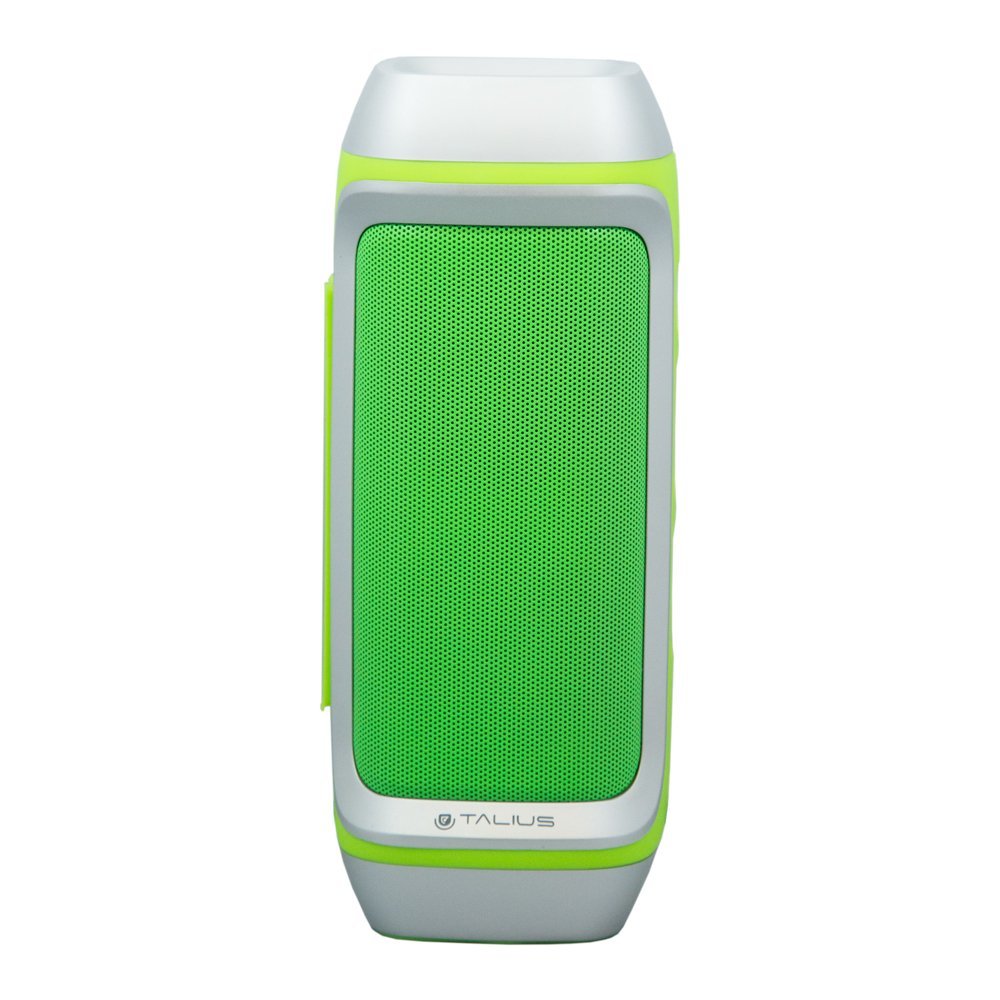 Talius 28BT - altavoz Bluetooth 3.0, tarjeta SD, manos libres, 10W, color verde