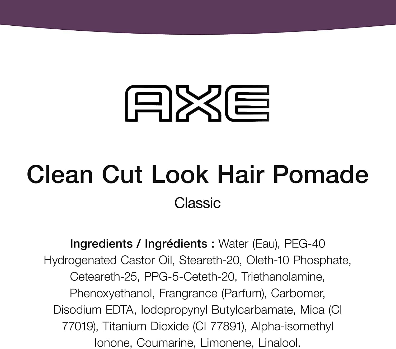Axe Signature Clean-Cut Look Pomade 2.64 oz(Pack Of 9)