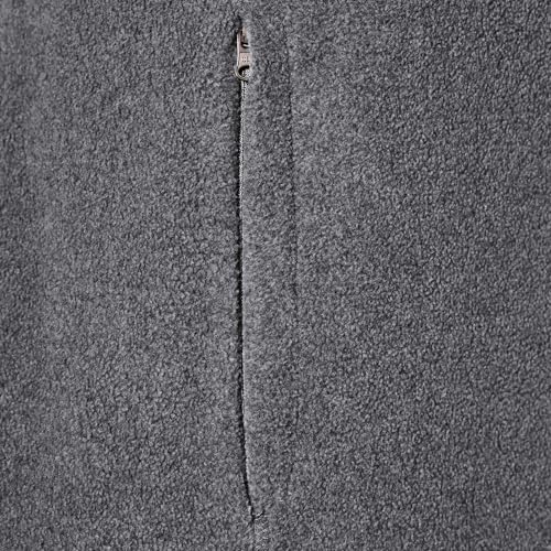 Image of Amazon Essentials Men's Full-Zip Polar Fleece Jacket, Warm, Soft with Zippered Pockets for Cold Outdoor Weather (Available in Big & Tall)