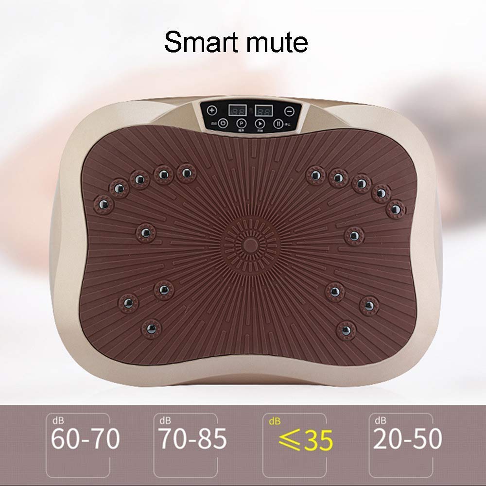 Pedane vibranti Pedana vibrante ultra sottile Power Plate Pedana vibrante per fitness Perdita di grasso e tono Facilità di conservazione Macchina per esercizi per la forma del corpo intero Perdita di