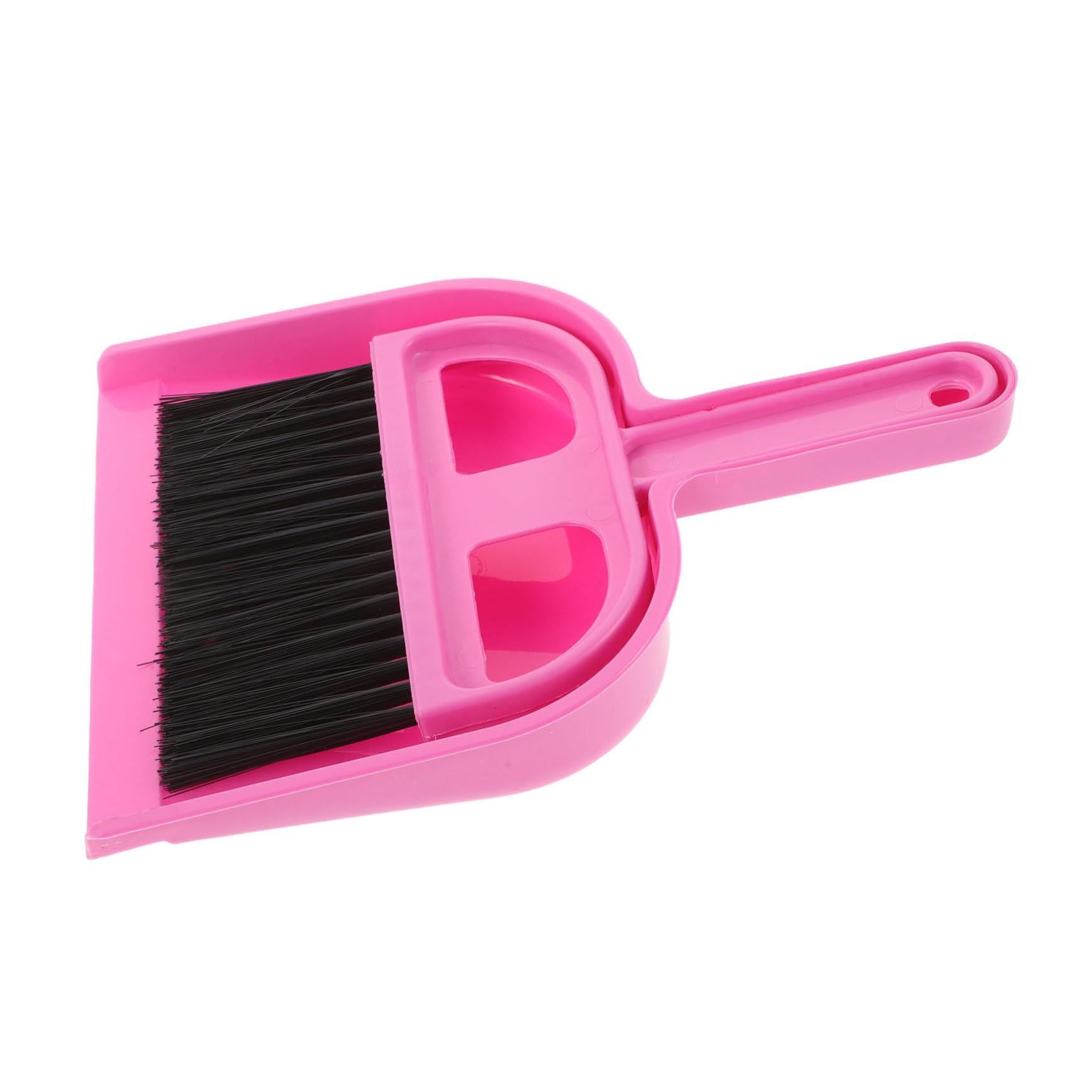 HOODANCOS 1Set Mini Broom and Dustpan for Small Animals Compact Cleaning Tool for Hamster Rabbit and Hedgehog Cages Cartoon Design Lightweight and Easy to Handle