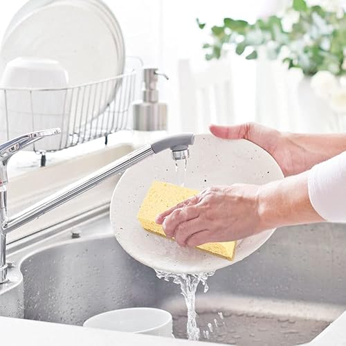 Miniatura 7 de TOPINCN 2Pcs Cellulose Sponge Household DoubleSided Dish Bowl Washing Sponge Cloth Kitchen Utensils Strong Decontamination