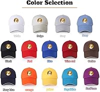 Vista 5 de Gorra de béisbol personalizada con logotipo de imagen personalizada con texto y cierre ajustable, gorra de camionero para hombres y mujeres