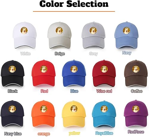 Miniatura 5 de Gorra de béisbol personalizada con logotipo de imagen personalizada con texto y cierre ajustable, gorra de camionero para hombres y mujeres