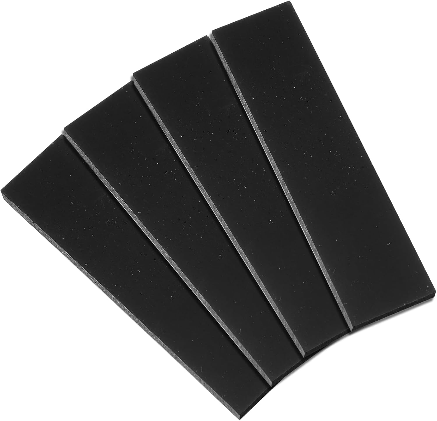 200 Pcs 1/8" x 1/2" x 2" Neoprene Setting Blocks for Glass Shower Glass Shims Bulk Neoprene Plastic Setting Blocks for Mirrors Bathroom Shower Mounting Room Kitchen Window Spacer Construction