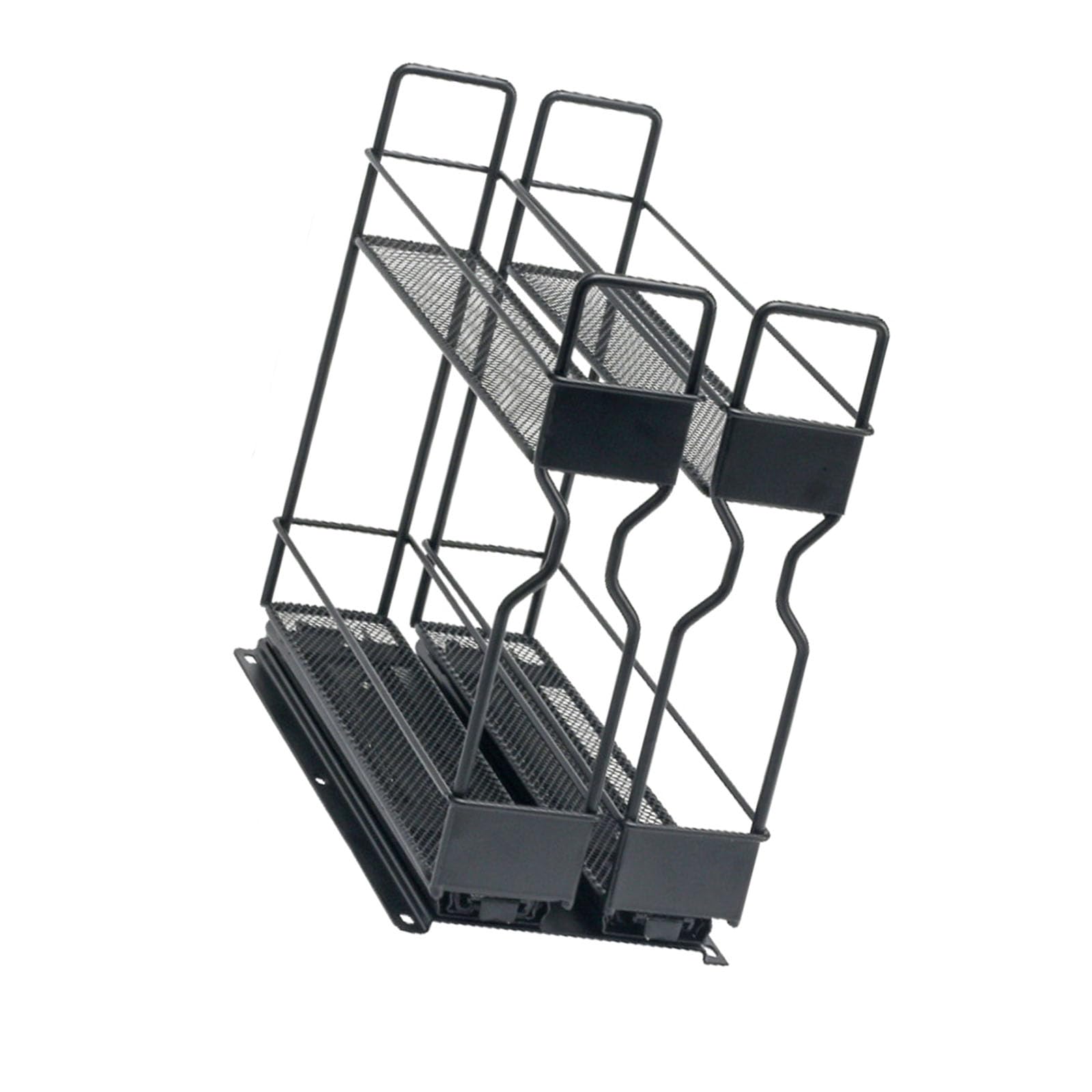 PANGBOER Modern Kitchen Organizers Systems 15Kg Load Capacity Carbon Steel Materials for Home Use Space Saving Seasoning Drawer