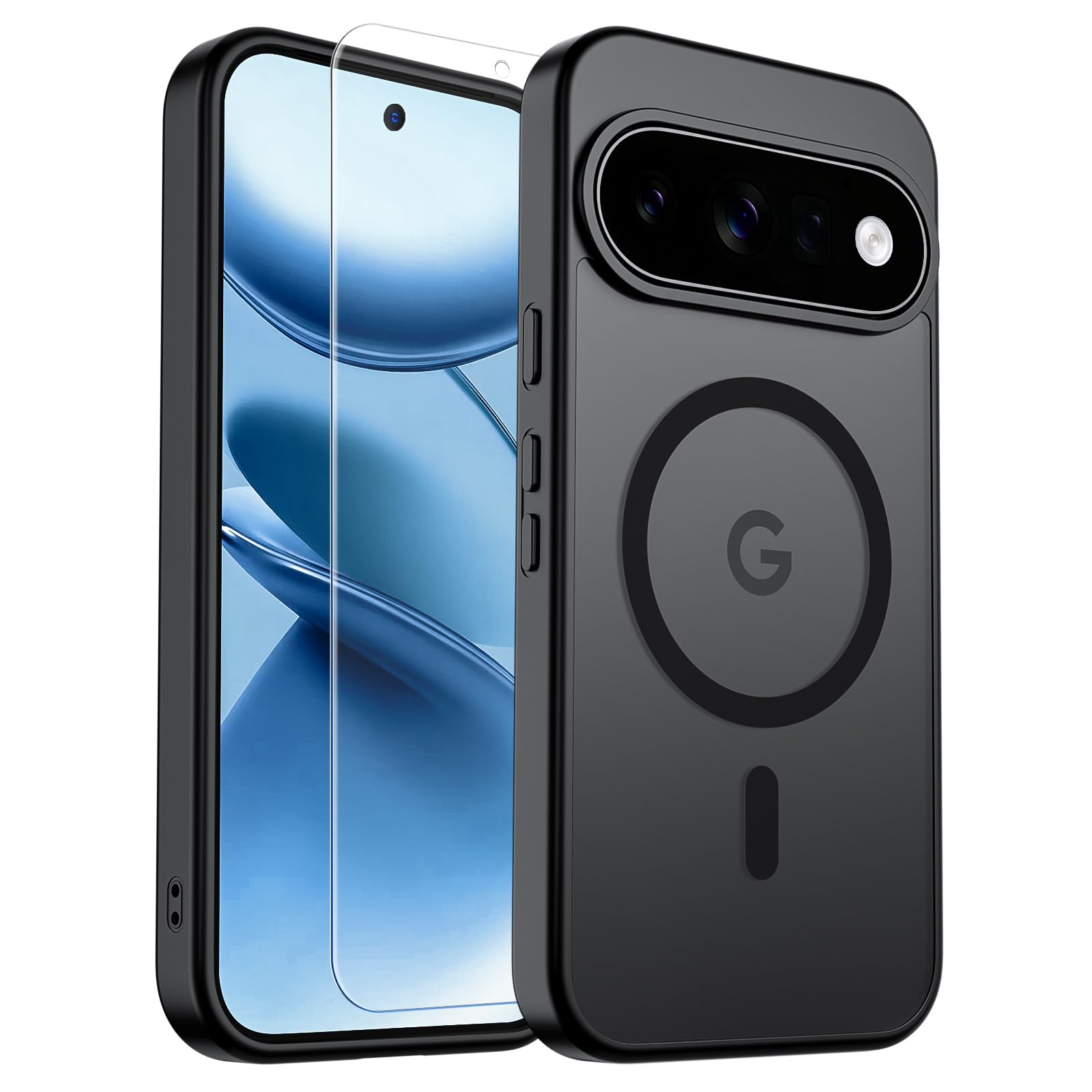 SUPFINE Magnetic for Google Pixel 11 Pro XL Case - Black