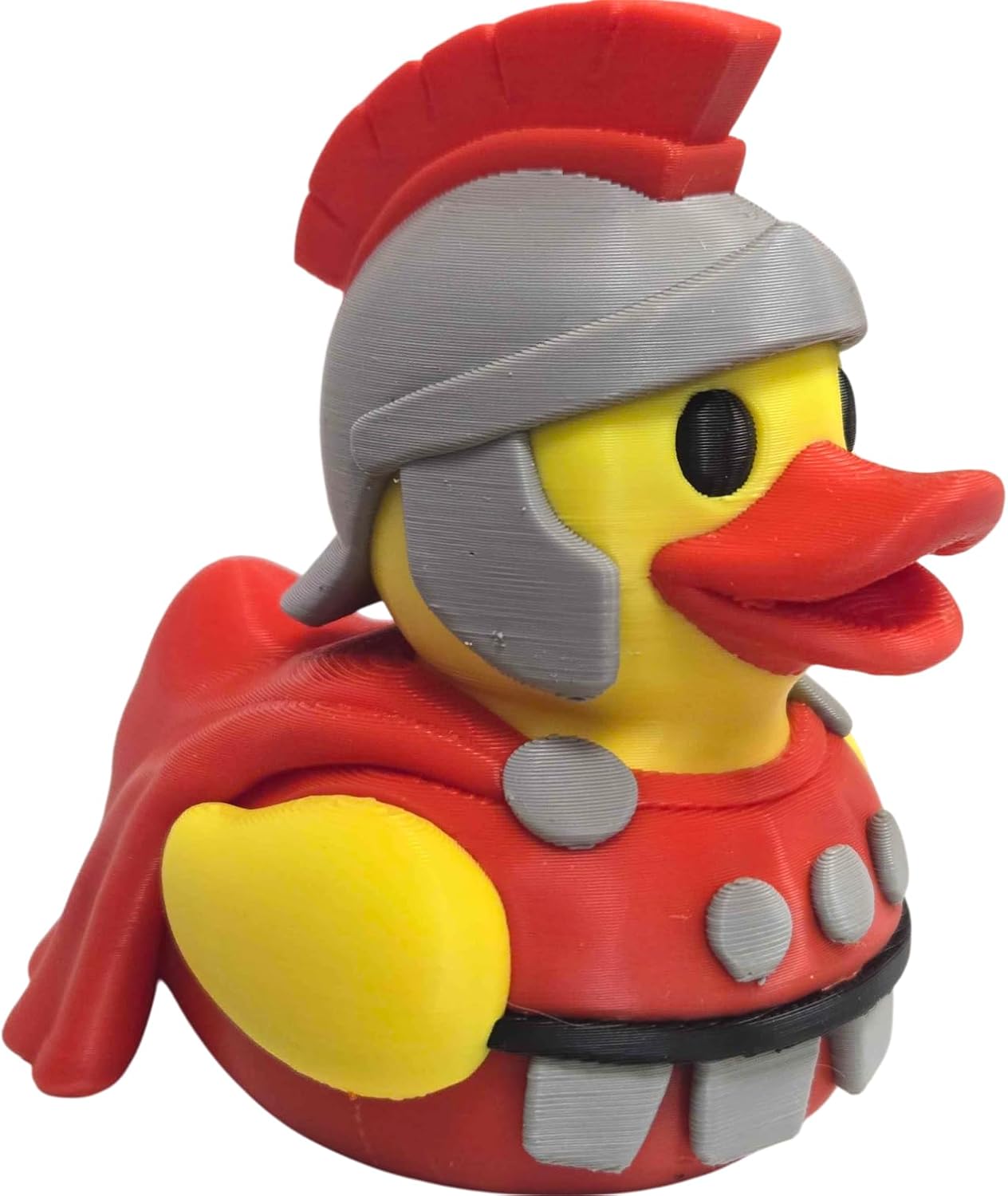Roman Soldier Duck Collectible Figurine - Striking Desk Decor for Unique Gifts and Shelf Display - 3D Printed in Canada image 2