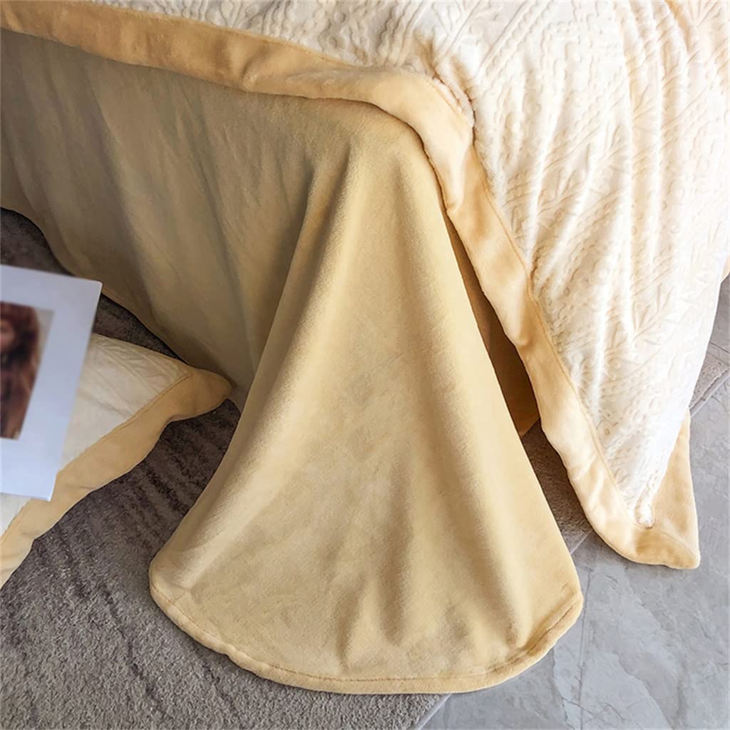 Cama Juego de Cuatro Piezas Velvet Tallado Invierno Espesado Tibio Tibio de Doble Cara Cubierta de Almohadilla de Almohadilla de Camisa de Terciopelo