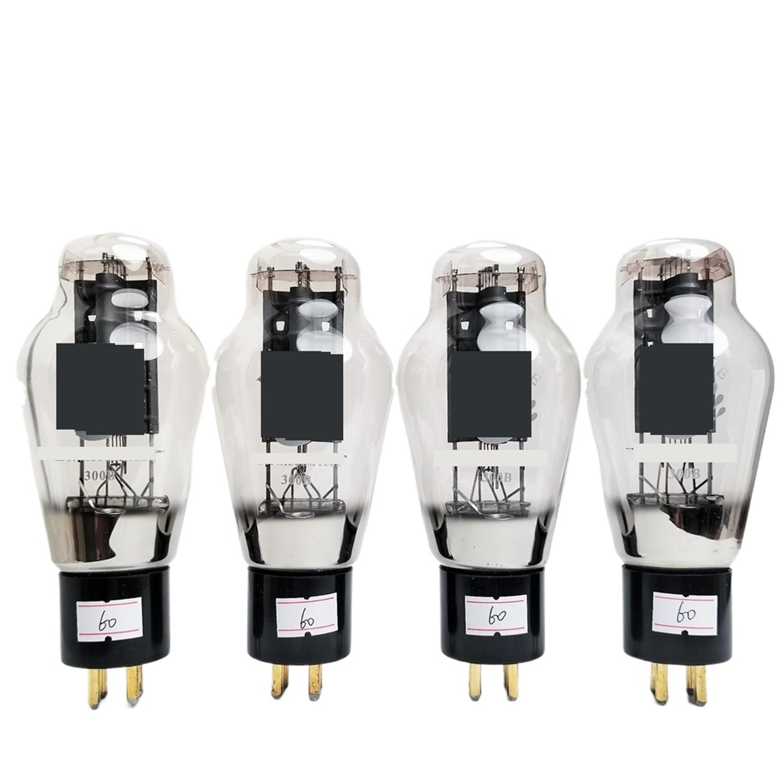 300B Vacuum Tube Replace 300BN 300BT PX300B WE300B 7300B 4300B Valve Electron Tube Amplifier(4pcs Black seat)