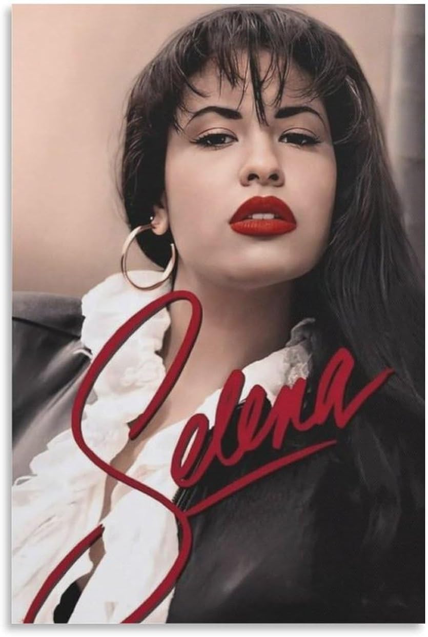 DTEBSSF Selena 2 Canvas Poster Bedroom Decoration Landscape Office Valentine's Birthday Gift Frame-style24x36inch(60x90cm)