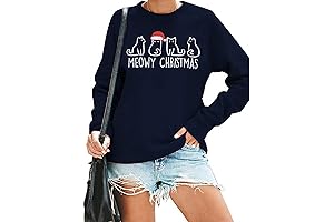 Dashing Cat Mom Christmastime Sweater