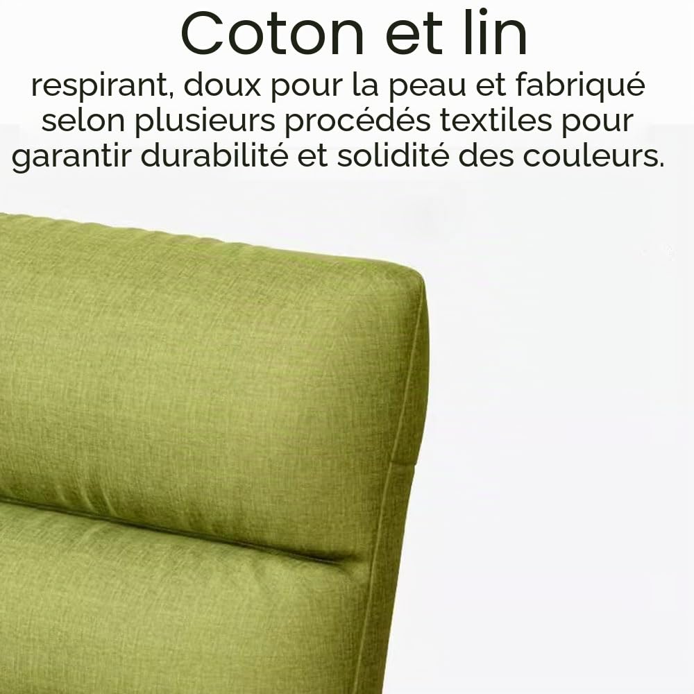 Chaise De Sol Tatami,Fauteuil de Sol Inclinable,Fauteuil Tatami Japonais,Chaise de Sol Japonaise Multifonctionnelle,Chaise de Sol de méditation,pour Salon,Chambre ou Une Fenêtre en Baie