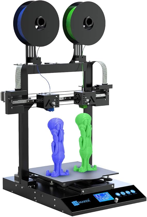 JG MAKER Large 3D Printer ArtistD IDEX Dual Extruder 3D Printers