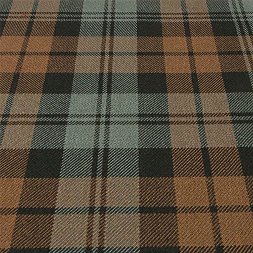 Tissu Munro Hunting Weathered tartan lourd 16oz coupon 1m pour kilt écossais